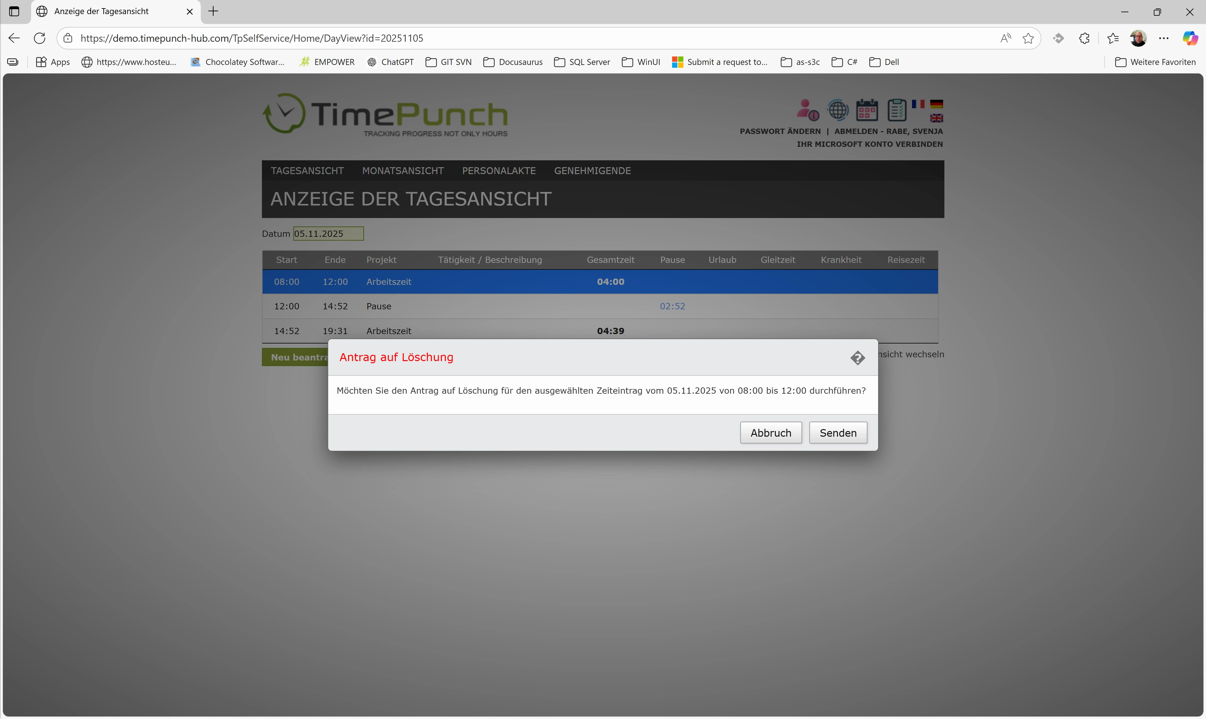 Selbstauskunft – Löschung beantragen