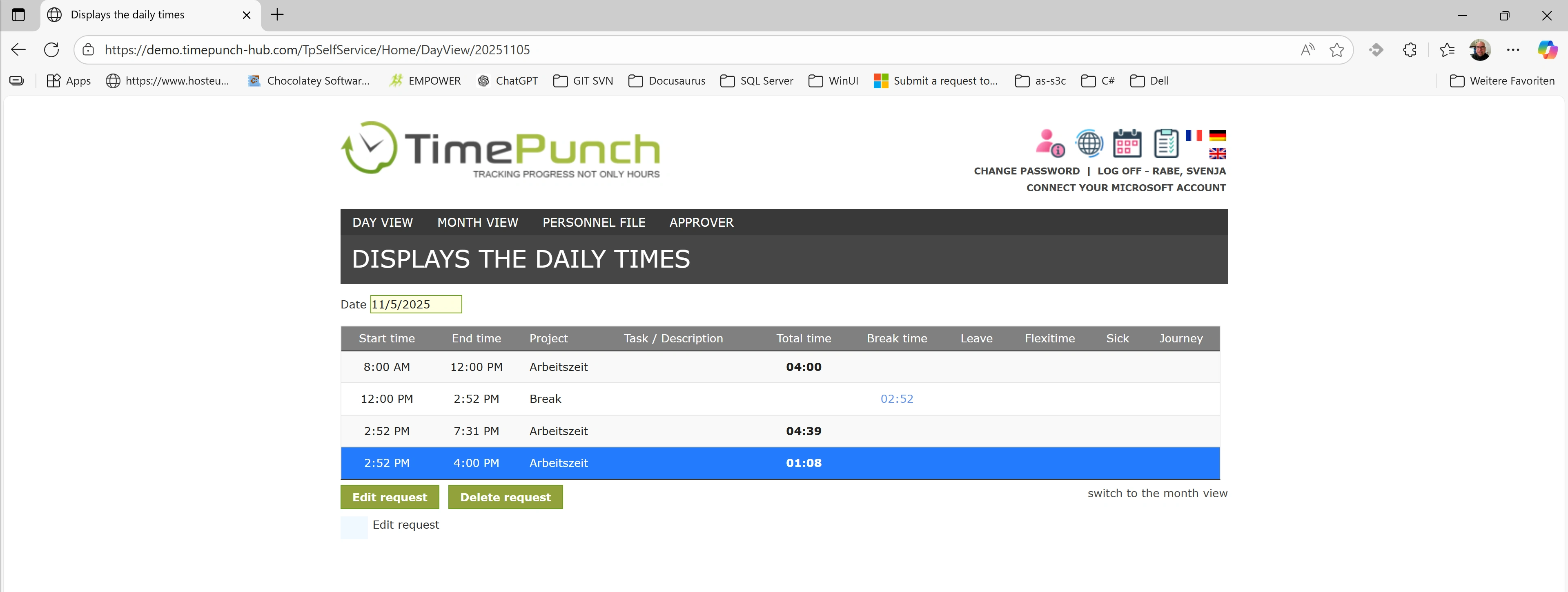 Self-disclosure – Edit request